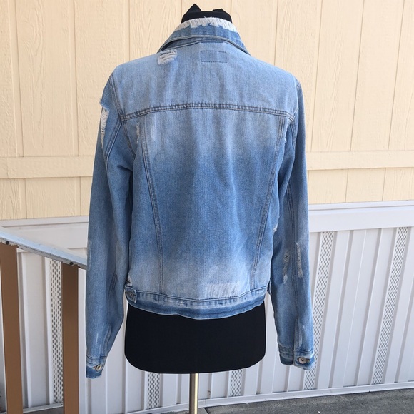 Pretty Blue Jean Designer Jacket by Ci Sono - Picture 7 of 11